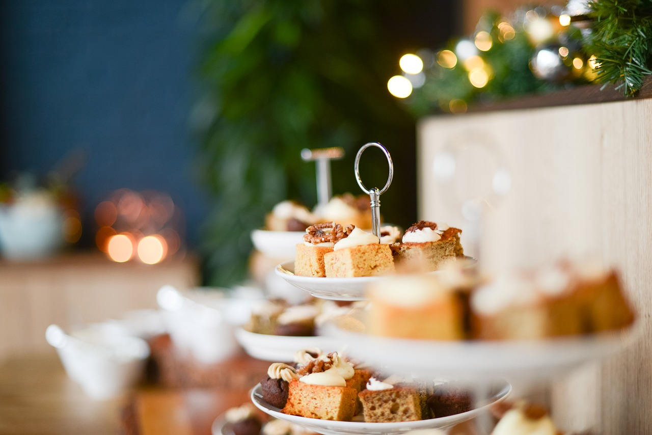 high tea cakes