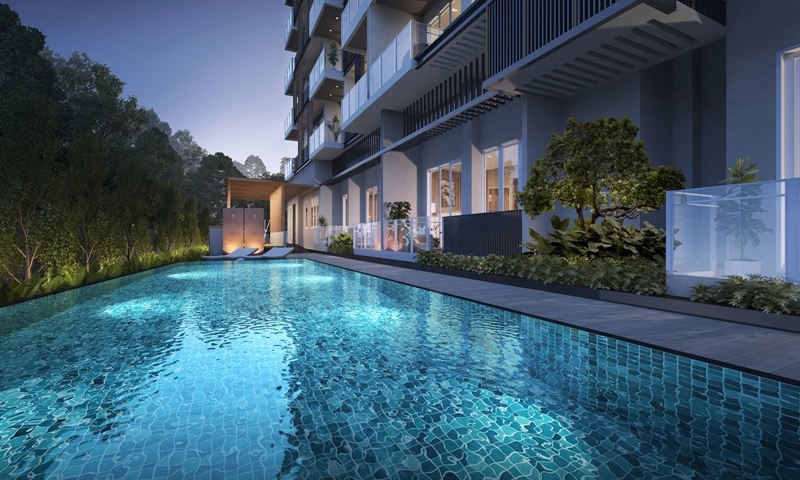 Swimming Pool at Jervois Treasures